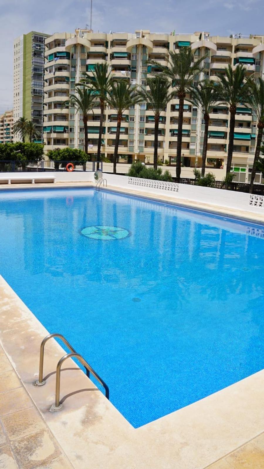 Apartamento En Complejo Residencial Con Piscina Puebla de Farnals Bagian luar foto